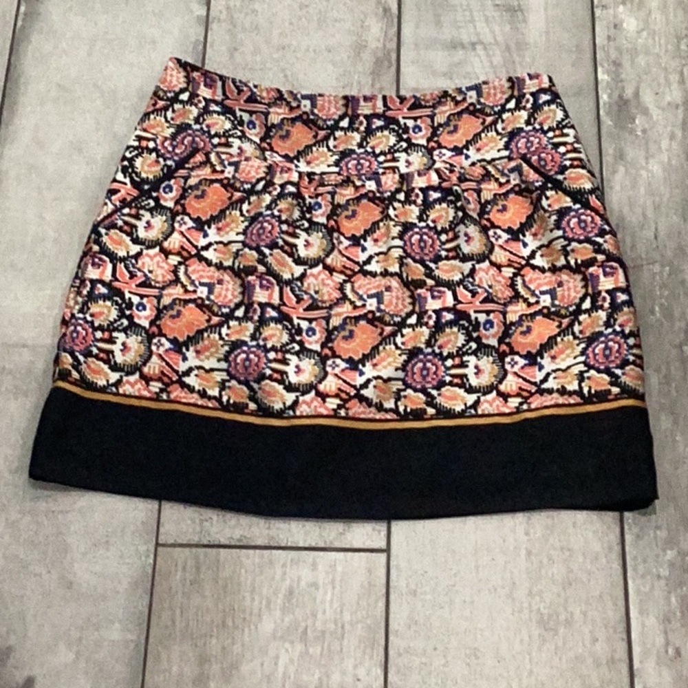 Dalia Collection Pink and White Embellished summer skirt with pockets size 8 #37